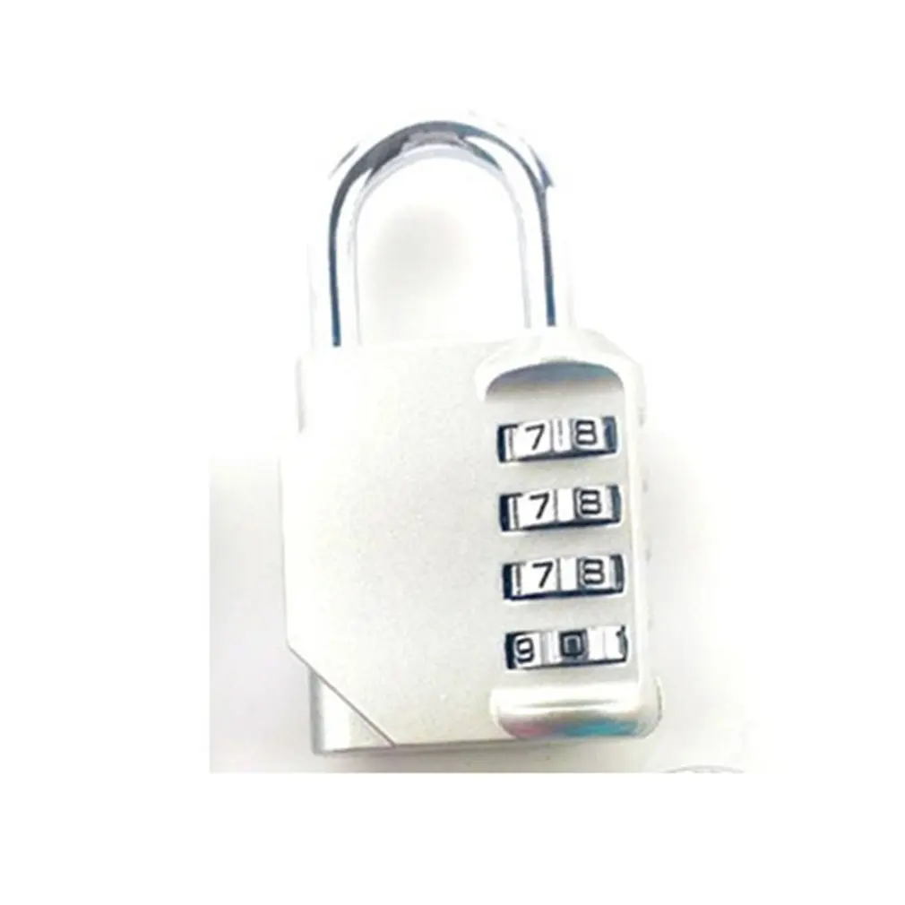 large size 4 digit Number Code Lock Resettable padlock Security Digital Combination Locks for Travel Suitcases Luggage