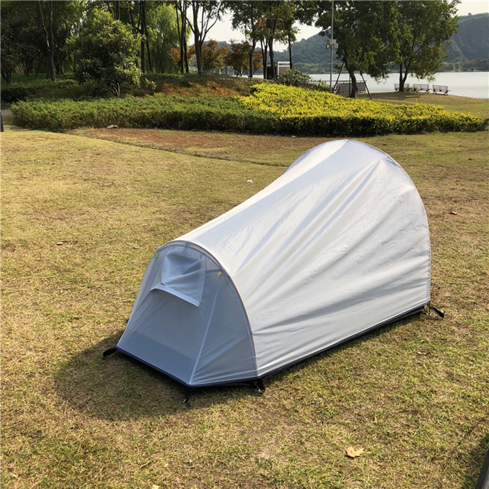 Москитный навес от насекомых Кемпинг Bivy палатка Пешие прогулки альпинистская кабана дышащая сетка палатка