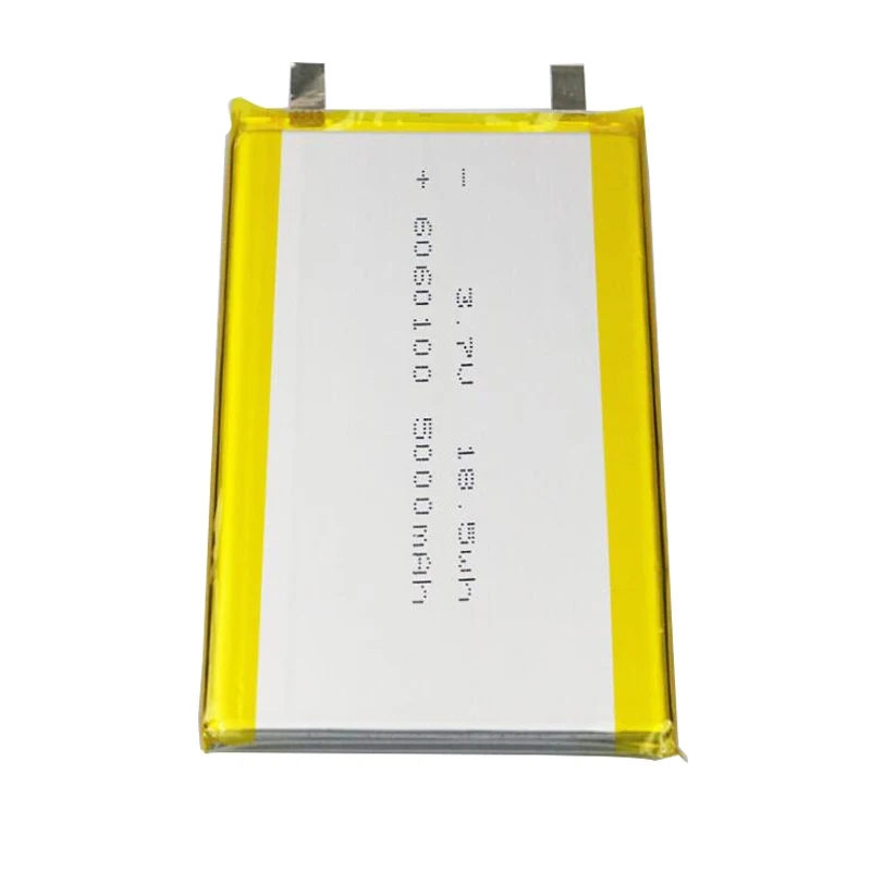 5000mAh 3,7 V 6060100 литий-полимерная аккумуляторная батарея для gps psp DVD PAD тахограф Банк мощности динамик прожектор
