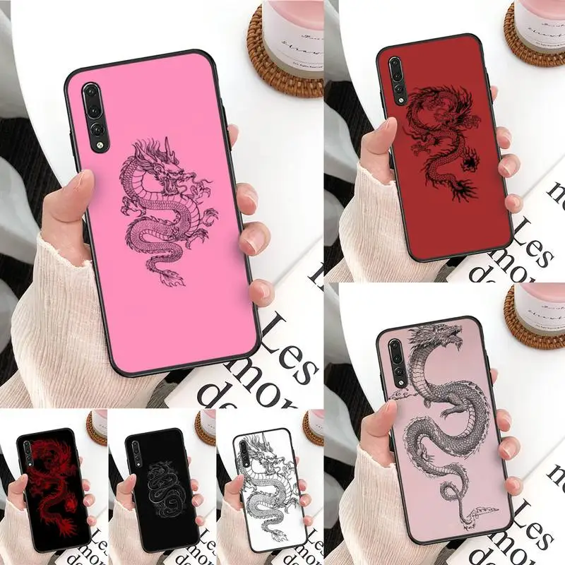 Чехол Yinuoda для Huawei Mate 30 Pro P20 P30 P40 pro lite Y7 Y6 2019 Honor 8X 8A 10 20lite 10i | Мобильные телефоны и