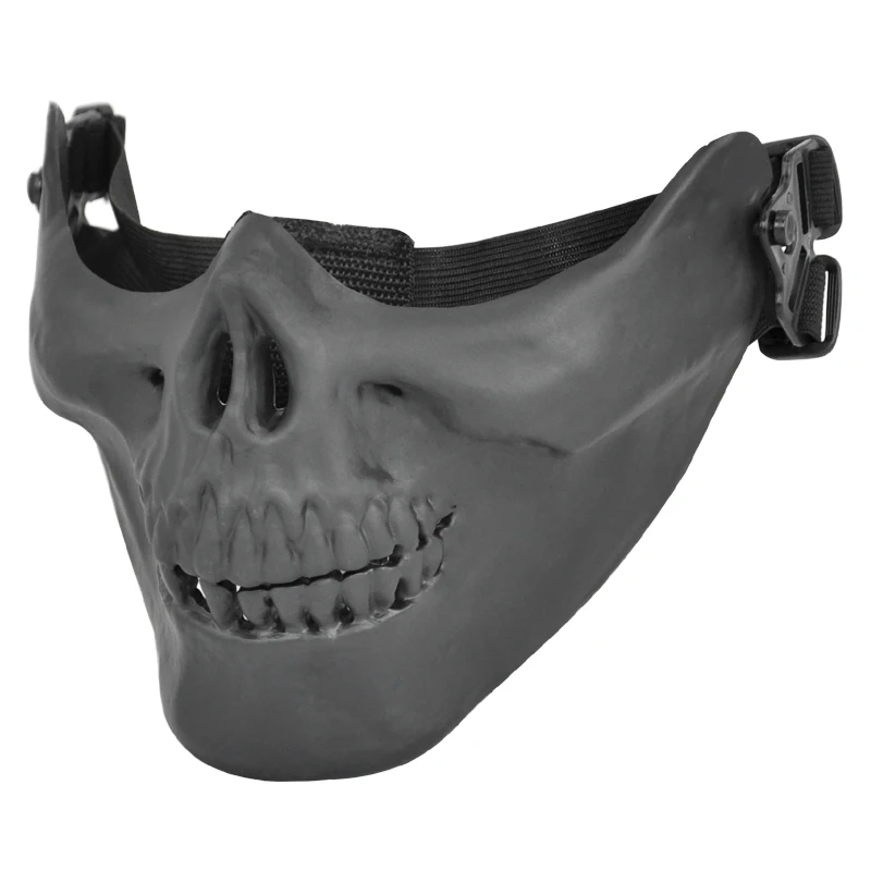 Airsoft Mask Skull Skeleton Airsoft Paintball Half Face Protect Airsoft Mask