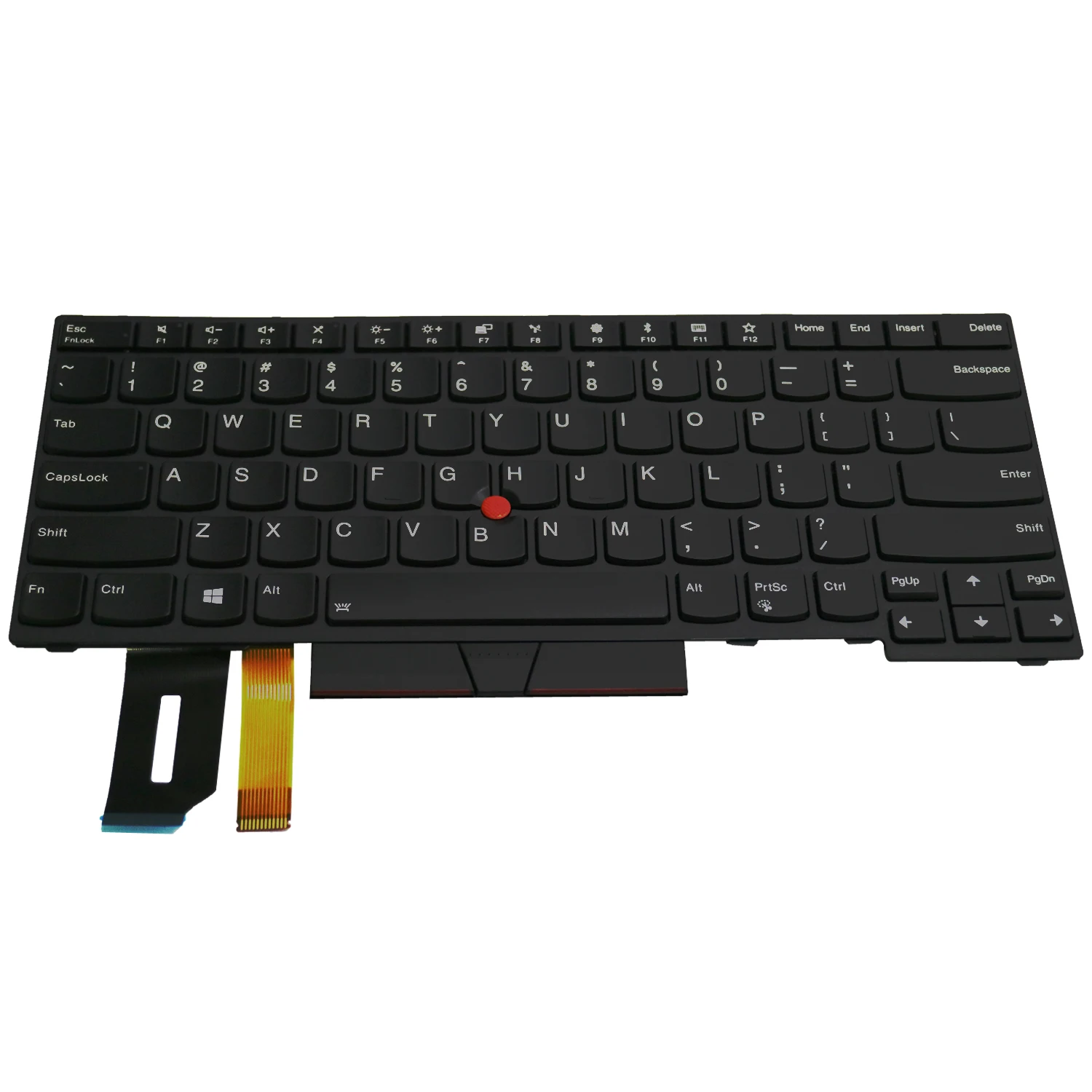 Сменная Клавиатура для ноутбука lenovo ThinkPad E480 E485 L480 T480s с подсветкой