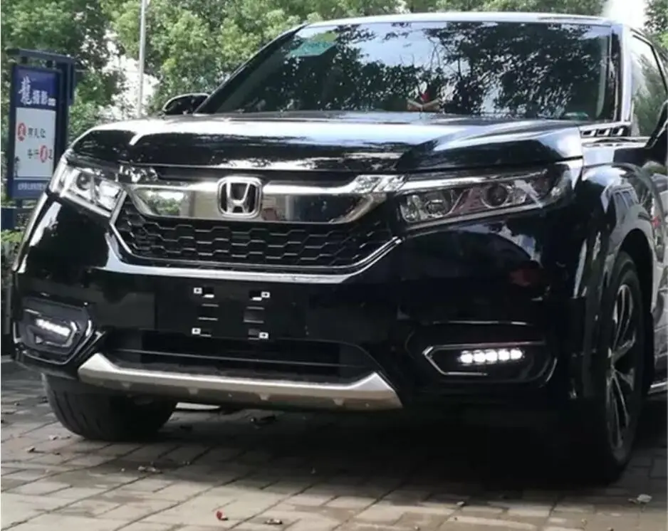 Автомобильная передняя+ задняя защитные бамперы из нержавеющей стали, противоскользящая пластина для honda avancier URV