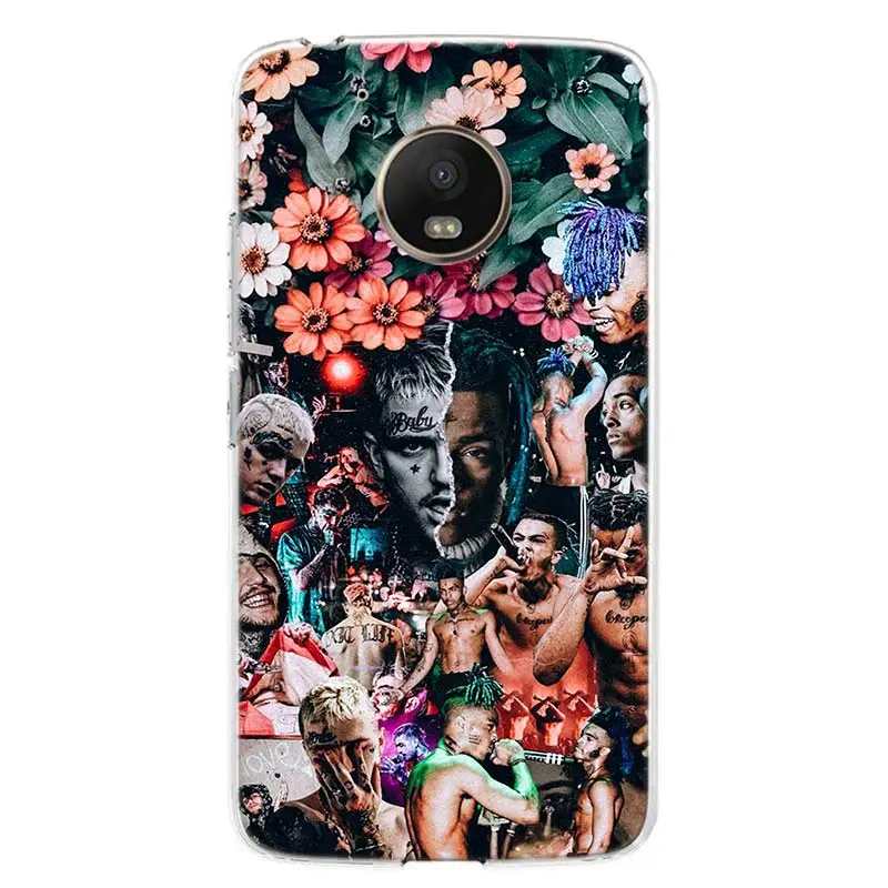 TW152-9 Lil Peep Cover Phone Case For Motorola Moto G7 G6 G5S G5 E4 Plus G4 E5 Play Power EU Gift Fit Patterned Coque - Цвет: TW152-9