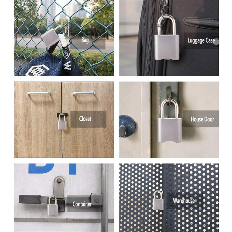 Умный Замок с паролем Bluetooth Противоугонный замок Пылезащитный Водонепроницаемый замок для багажа