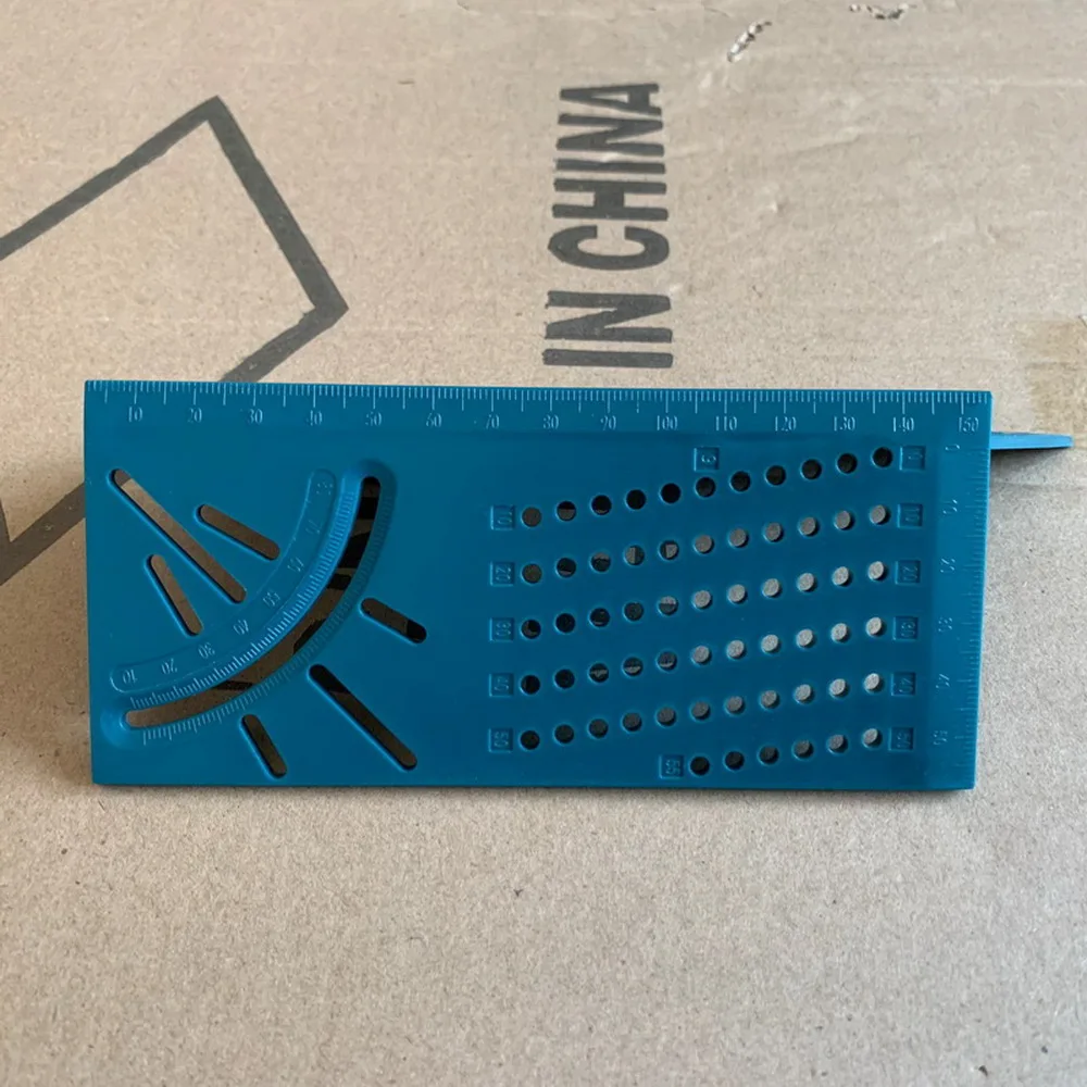 1 шт. 3D Угловой измерительный квадрат для деревообработки писец измерительная