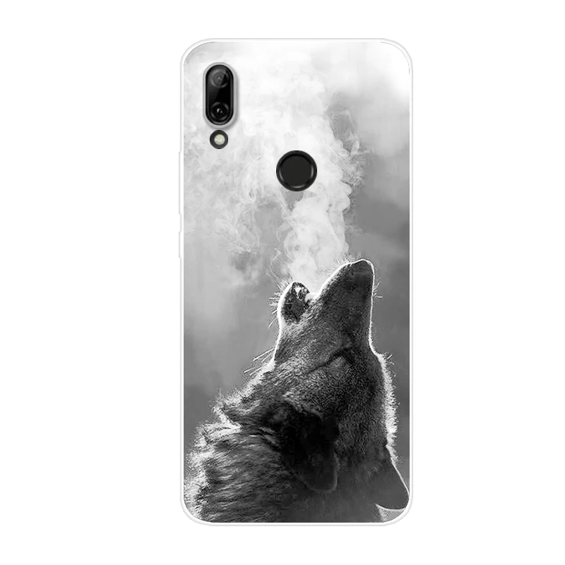 Для huawei P Smart Z чехол для телефона 6,5" тонкий окрашенный Мягкий ТПУ силиконовый милый задний Чехол для huawei P SmartZ защитный чехол - Цвет: 48