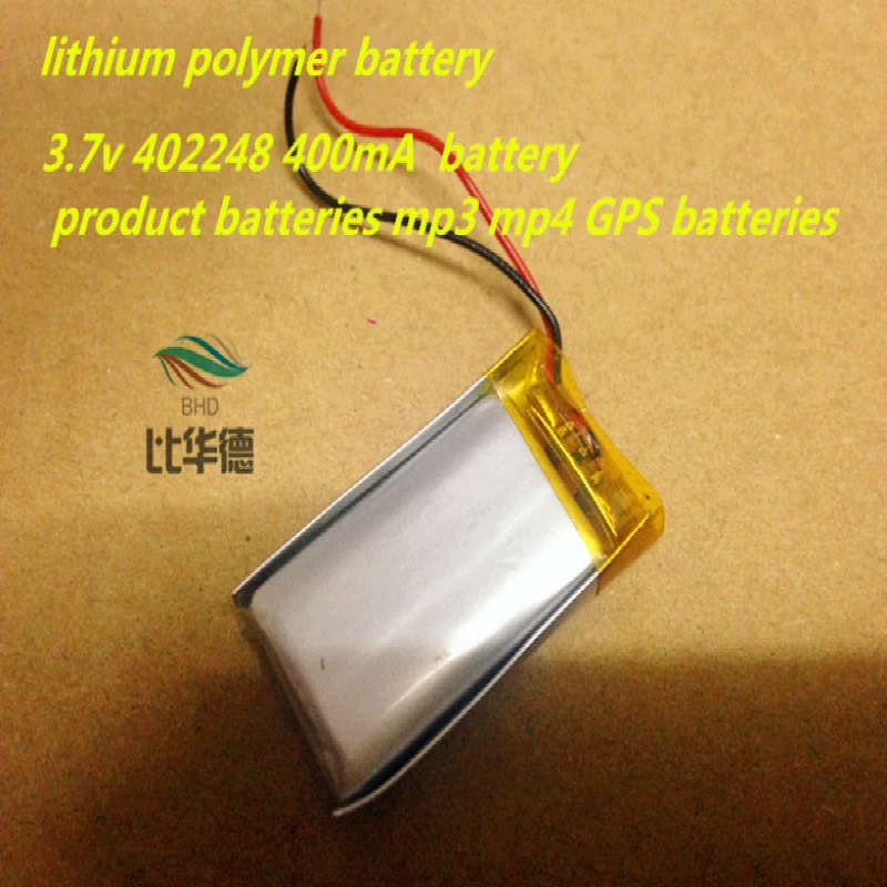 Tablet Battery 3.7v 402248 400ma A Product Batteries Mp3 Mp4 Gps