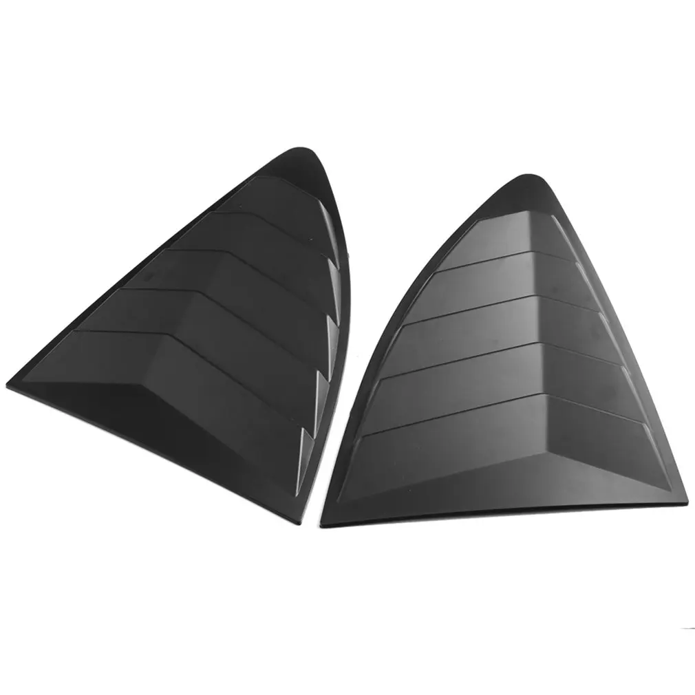 2 Pieces/Set High Quality ABS Car Shark Gills Outlet Car Sticker Accessories Side Fender Bonnet for Universal Car