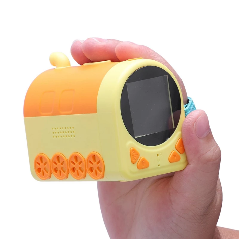 Мини Детская Цифровая видеокамера Dv локомотив литье 2 дюймов Hd дисплей 200Mp без батареи может играть в игры