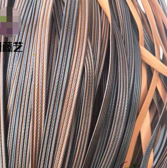 

65Meters/lot Width:8mmThickness:1.3mm Rattan Chair Repair Material Round Flat Plastic PE Rattan