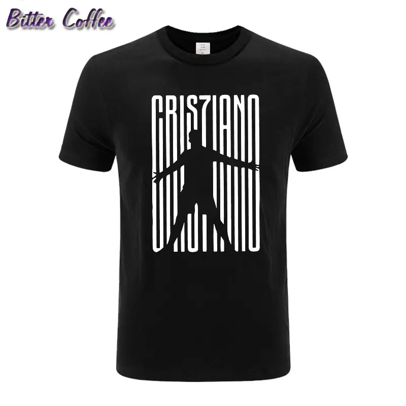 Лучшие мужские футболки с модным принтом Роналдо CR7|Футболки| |