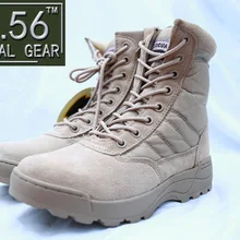 5,56 дышащая мужская обувь с высоким берцем; армейские ботинки для походов; Летние тренировочные ботинки для походов; уличные тактические ботинки B