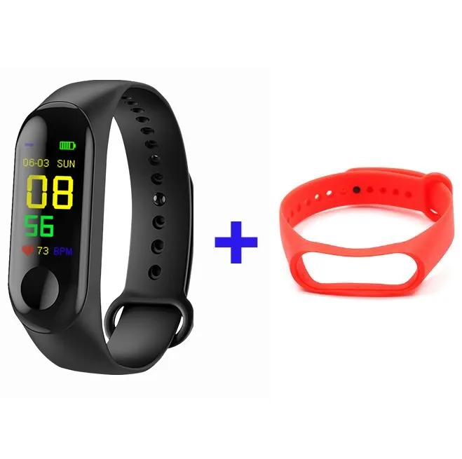 black red VIP-LINK-M3-222 - Цвет: black red