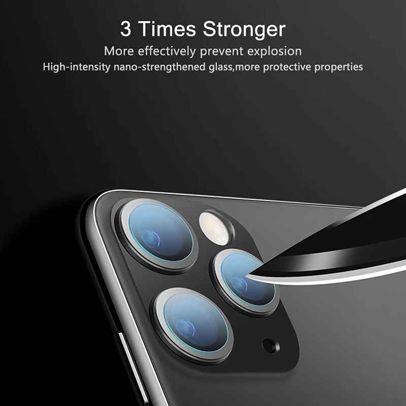Kamera Objektiv Glas Für IPhone 11 Pro Max Screen Protector Stoßfest Volle Kleber Kamera Objektiv P
