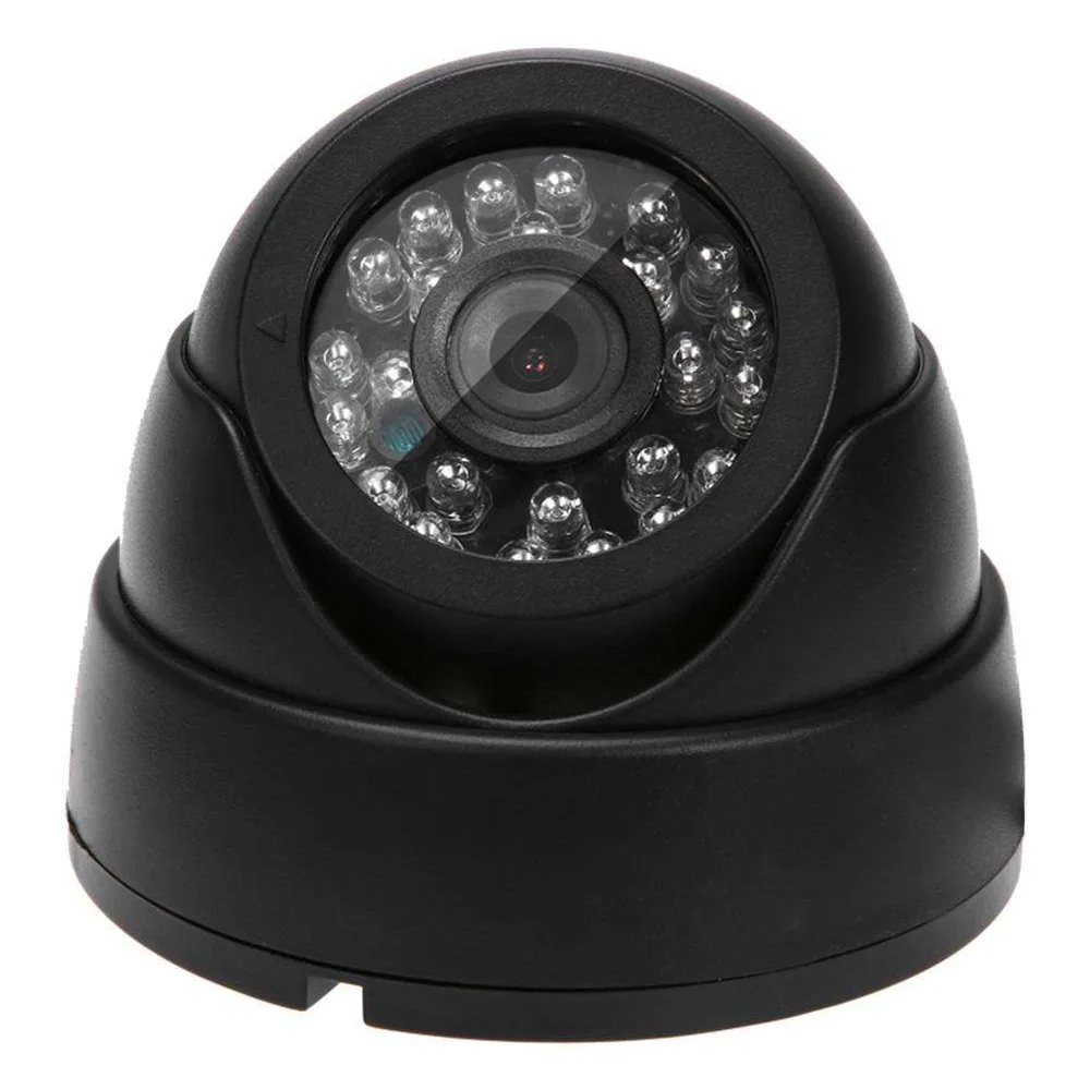 Безопасности Камера 24LED IR AHD camera Ночное видение аудио HD 720P 1080 1.0MP 2.0MP видеонаблюдения Купольная Камера с IR-Cut фильтром черного цвета