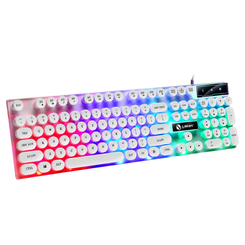 Only White Keyboard