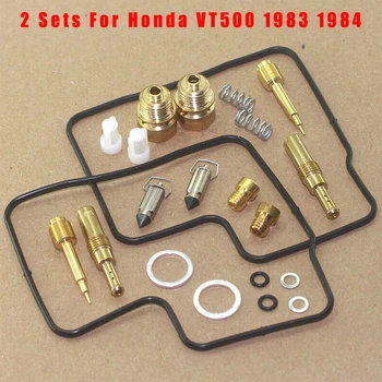 

2 Sets Carburetor Repair Kit Carb For Honda VT500 1983 1984 Accessories