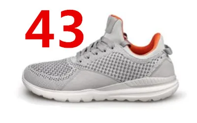 Gray 43 Оригинальные Xiaomi FREETIE легкие кроссовки удобные дышащие EVA Подушки Нескользящие трикотажные верх Прогулочные кроссовки обувь - Цвет: Gray 43