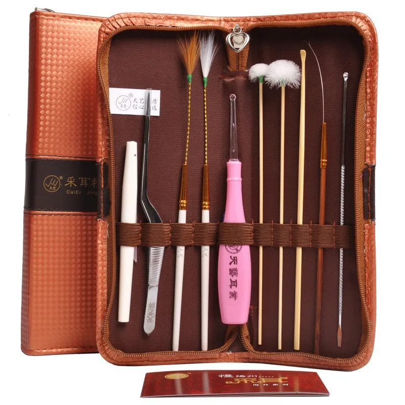 

. Goose Feather Rod Ear Cleaning Tool Kit Industry Household Digging Ear Pick One-Piece Scan for Interrupeing Turn Ear Furry