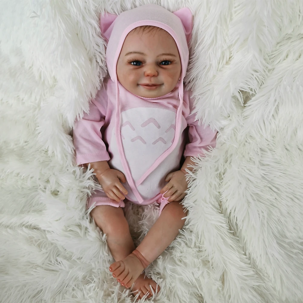 OtardDolls Reborn Baby Dolls Реалистичная богатая живопись 20 дюймов куклы живые Новорожденные ребенок малыш игрушка для детей Подарки