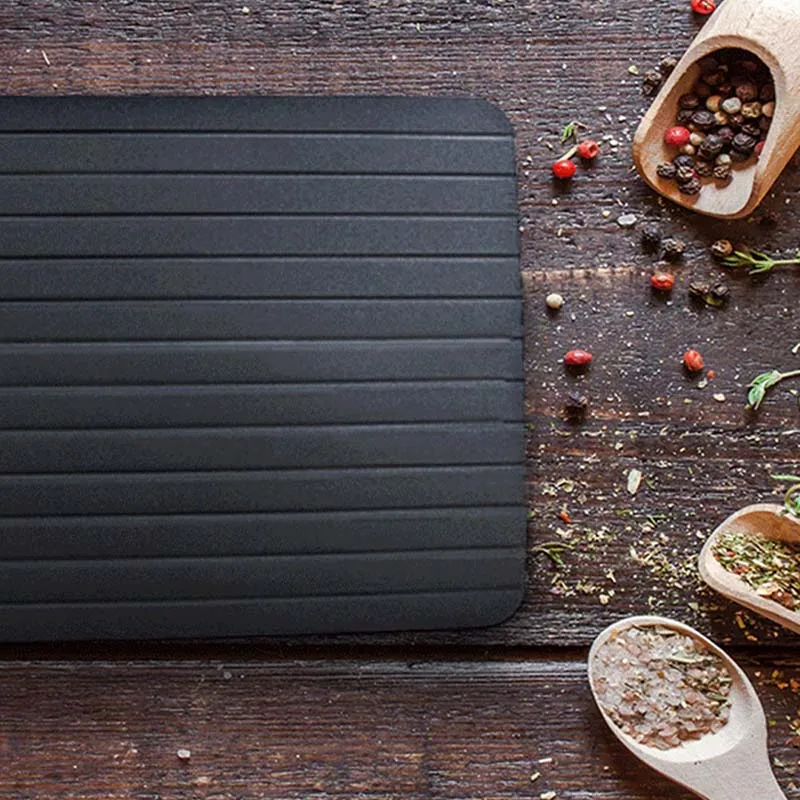 9 раз эффект Быстрый Лоток Для Оттаивания размораживания мяса фрукты или замороженные продукты быстро Бытовая Кухня гаджет