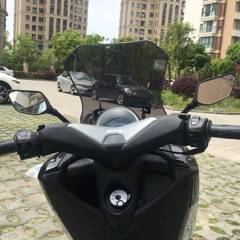 Для YAMAHA NMAX 155 NMAX 125 мотоциклетные зеркала заднего вида кронштейн на лобовое стекло модифицированные аксессуары для мотоциклов