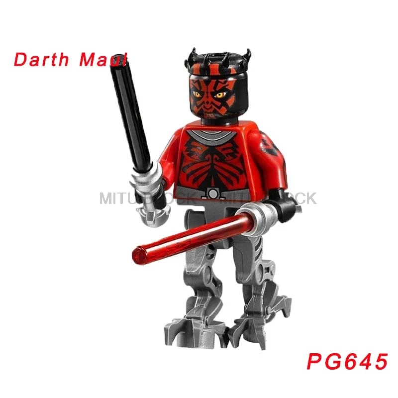 Звездные войны строительные блоки Звездные войны Leia Sith Lord Darth Vader Ewok Dooku Rebel блоки солдат классические фигурки люка - Цвет: pg645