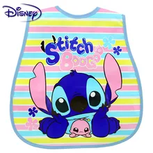 Disney, 2 шт., милые детские нагрудники с мультяшным рисунком, для малышей, водонепроницаемый слюнявчик, полотенце, хлопок, подходит для детей, одежда для кормления