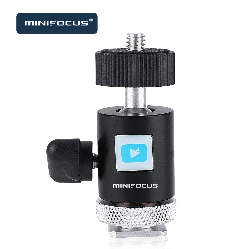 Мини-штатив с шариковой головкой и съемным адаптером горячего башмака крепление