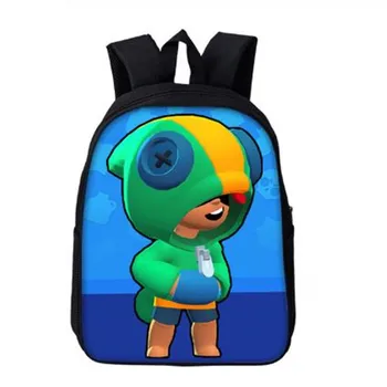 

BrwalIN Schoolbag Children's School Backpack stars game Kids School Bags Cartoon Animal Design Teenagers Book-Bags