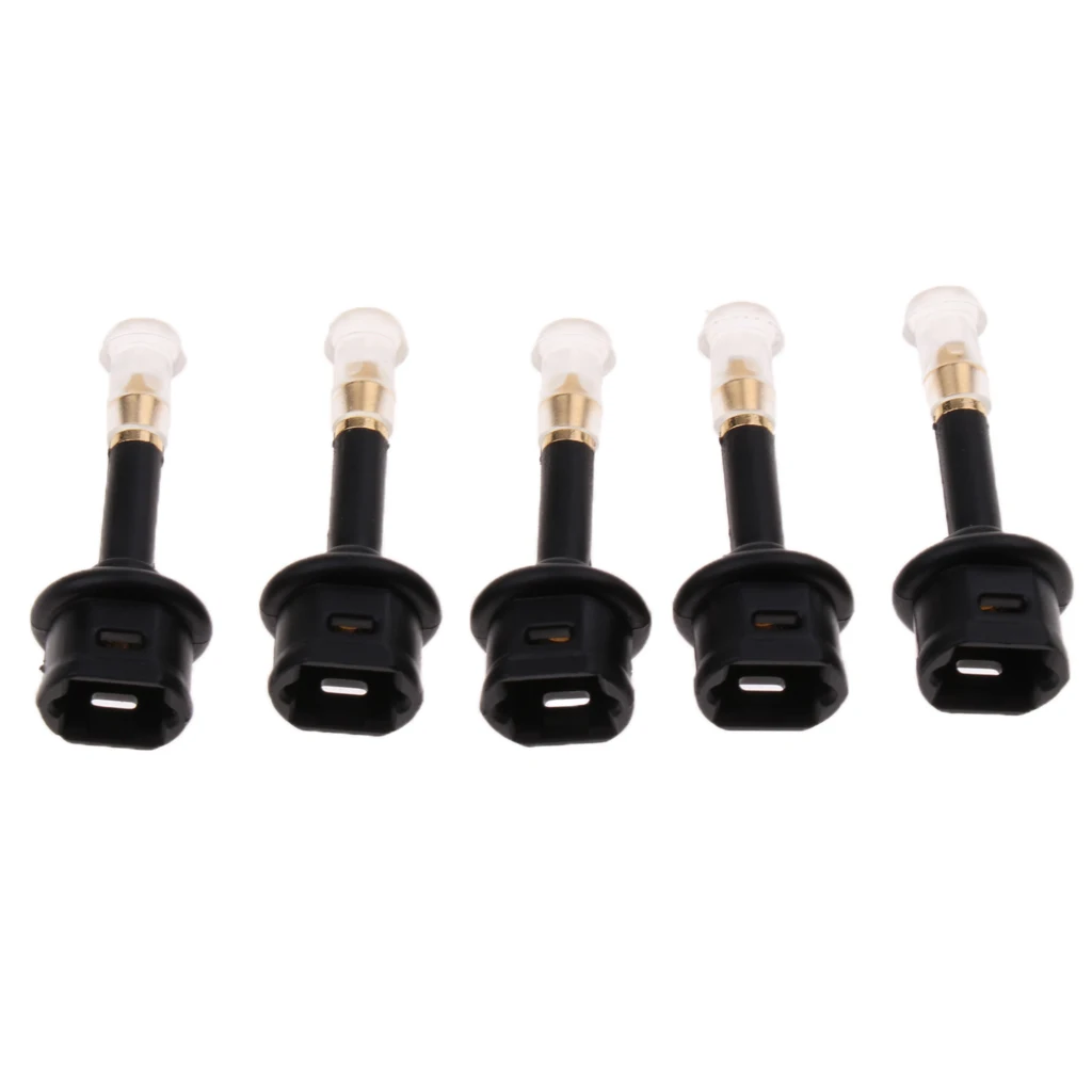 5 шт./лот волоконно-оптический Toslink Female to (Toslink Mini) 3 мм Mini Male Adapter Black | Компьютеры и