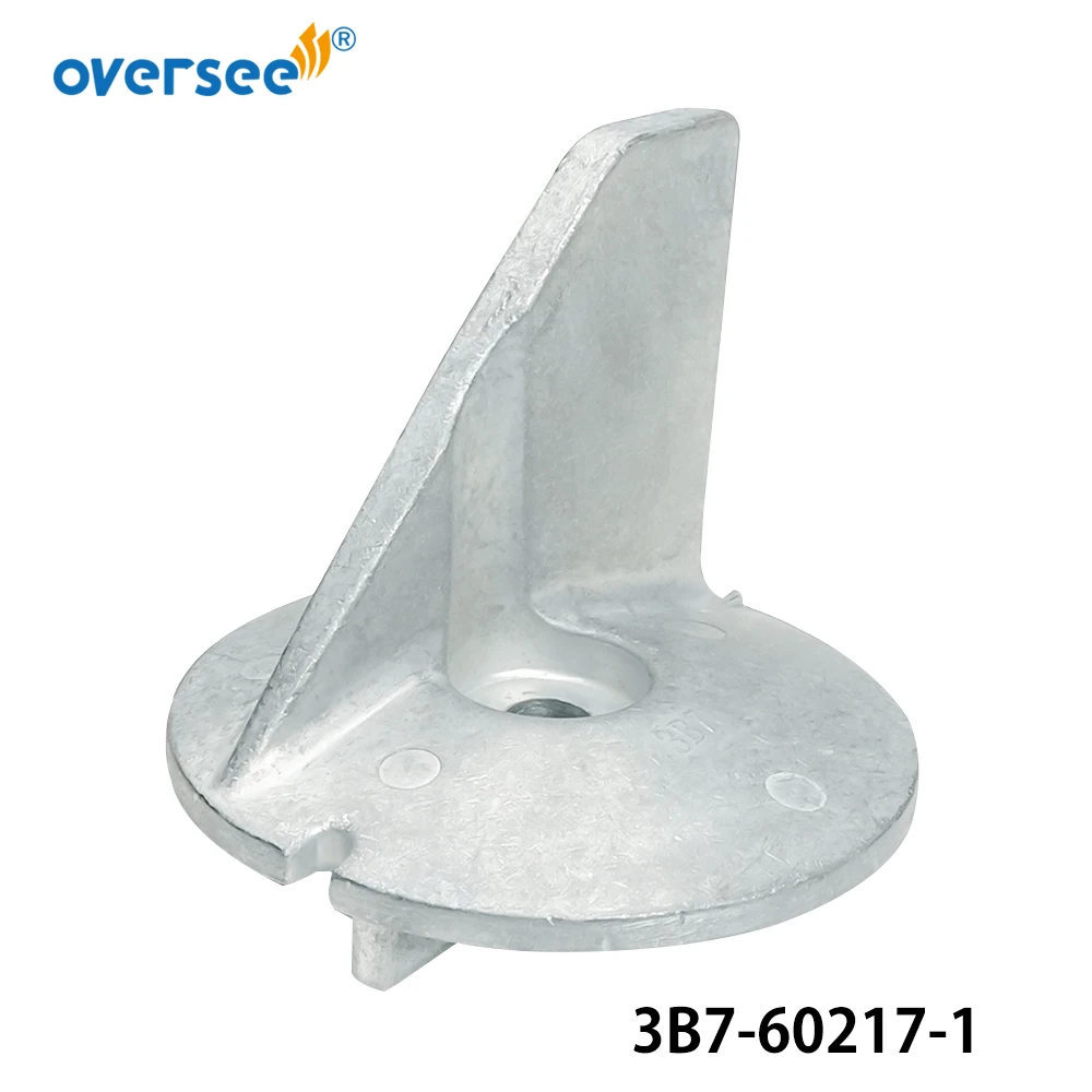 3B7-60217 Zinc Anode Trim Tab For Tohatsu Outboard Motor 2T 60HP 70HP 90HP 115HP 140HP 3B7-60217-1 3B7-60217-0 | Автомобили и