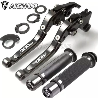 

CNC Aluminum Motorcycle Accessories Brakes Clutch Lever & Handle Grips for kawasaki Z900RS Z900 RS Z 900 RS 900RS 2018