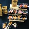 1/6 Scale Miniature Dollhouse Bread Cake Milk Simulation Mini Foods for Barbies Doll Kitchen Pretend Play Baking Toys 4