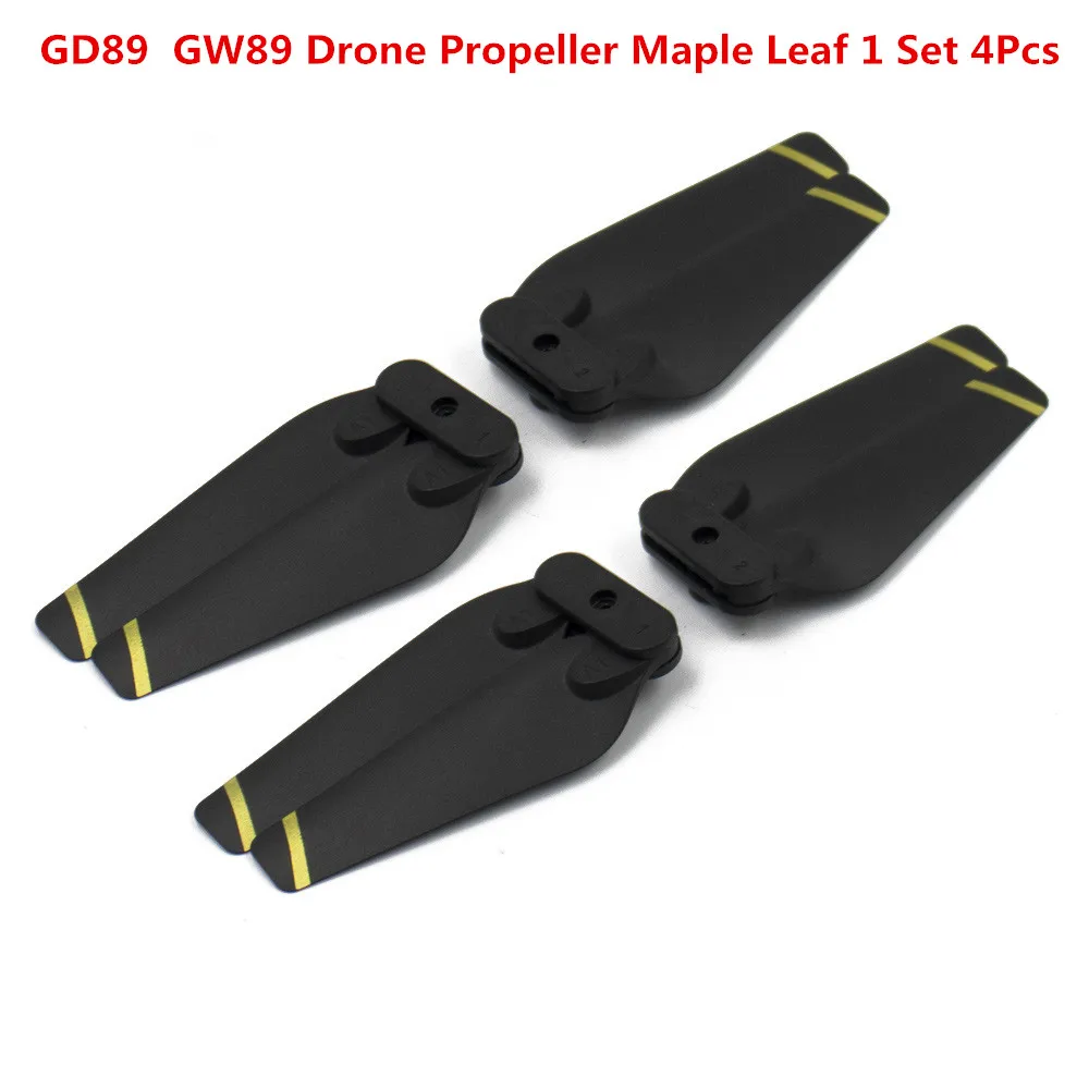 GD89 Drone Original Accessories 3.7V 1200mah Modular Battery Propeller Maple Leaf Protection Frame Four-axis Drone Accessories