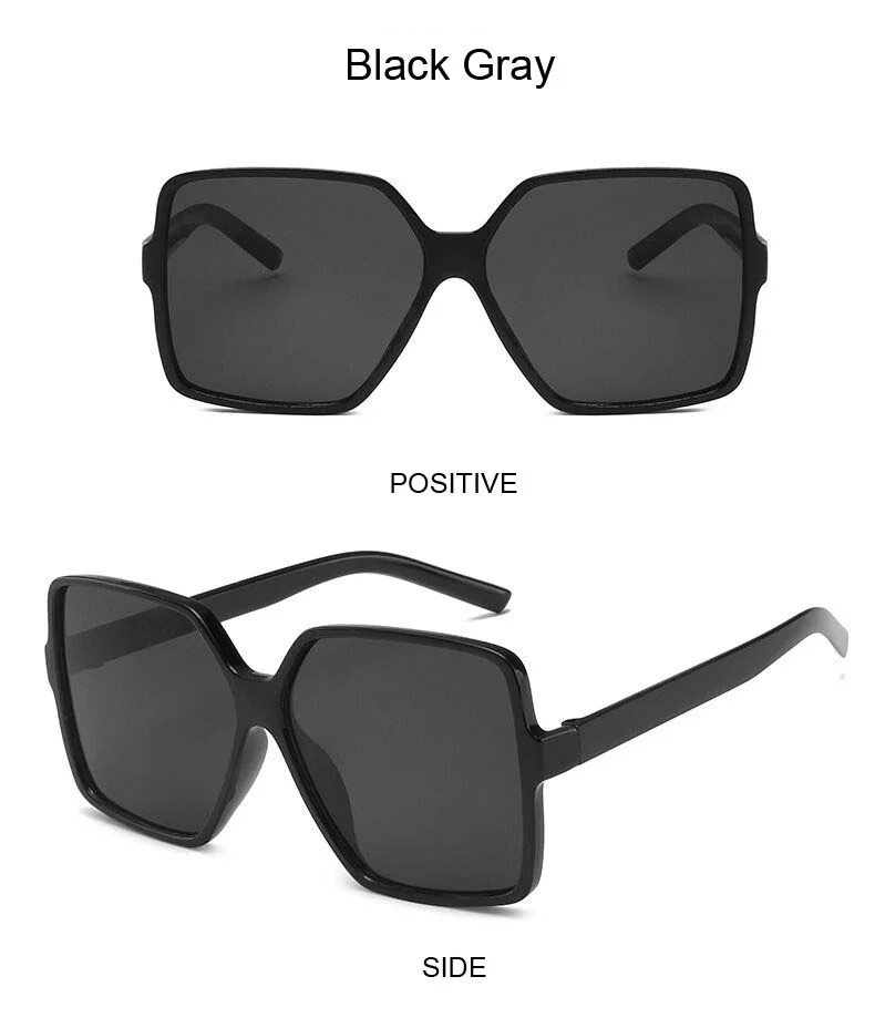 Luxury Square Style Sunglasses Woman Luxury Brand Designer Vintage Gradient Glasses Retro Black Sun Glasses Female Eyewear UV400 square sunglasses women