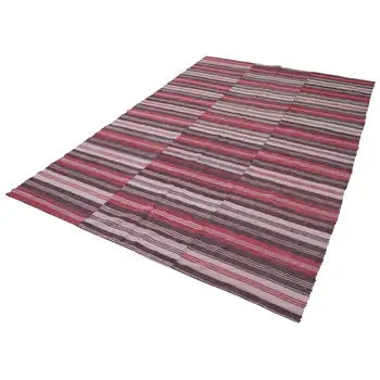 

202x315 Cm Brown Handmade Vintage Rugs Rug-7x10 Ft