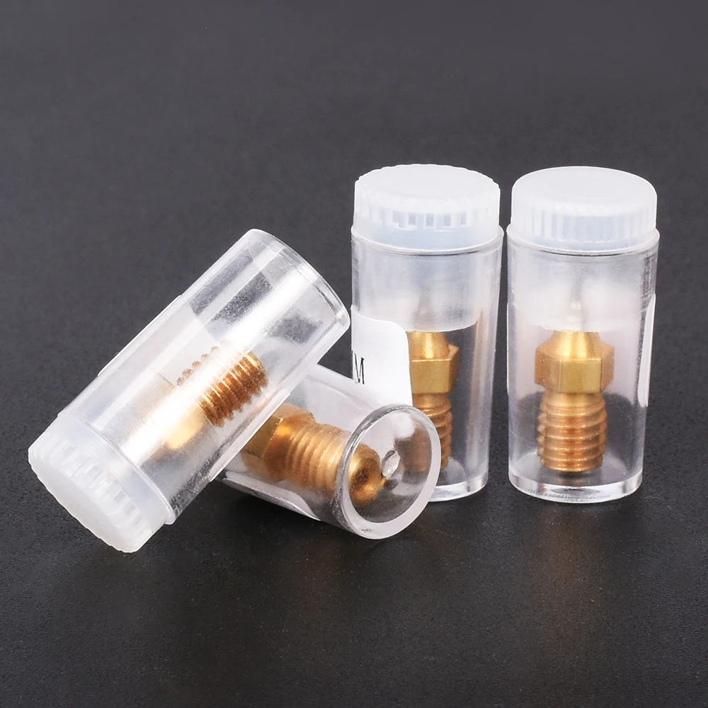 3D-принтеры Запчасти латунная насадка Budaschnozzle 1,1 высокое качество 0,2/0,3/0,4/0,5 мм подачи горячей печати экструдер CR10 S PRO мега