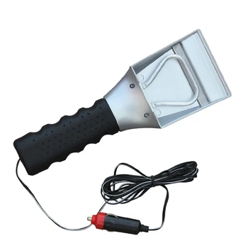 

Electric Heated Ice Scraper Snow Removal Tool Winter Auto Windshield Vehicles 12V Multi Purpose RV Parts Accessories
