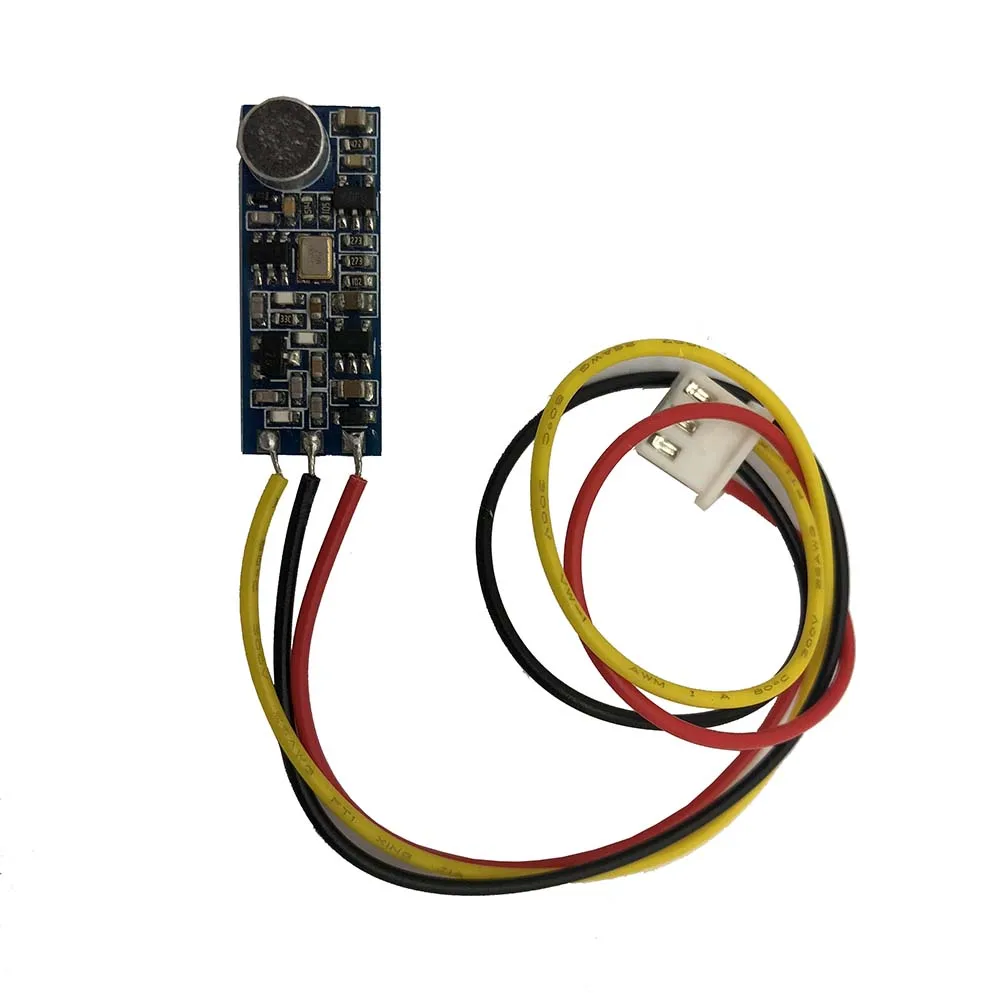 B U002 Lusya UHF беспроводной микрофон FM micro-interphone аудио передатчик мониторинг ребенка звукосниматель модуль G1-010 - Цвет: B U002