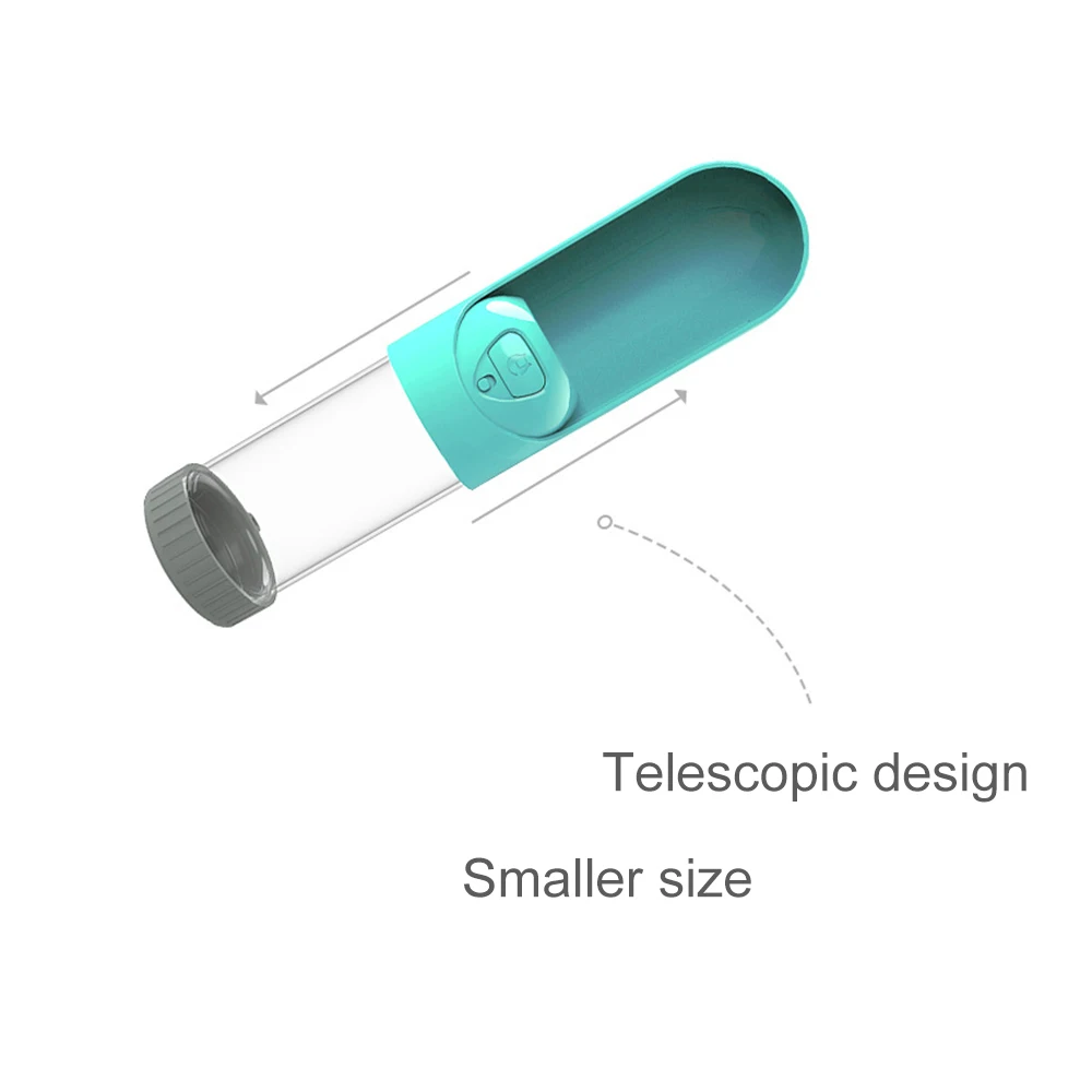 Portable Telescopic Pet Dog Water Bottle Travel Water Feeder Puppy Cat Drinking Bowl Outdoor Pet Water Dispenser Pet Product