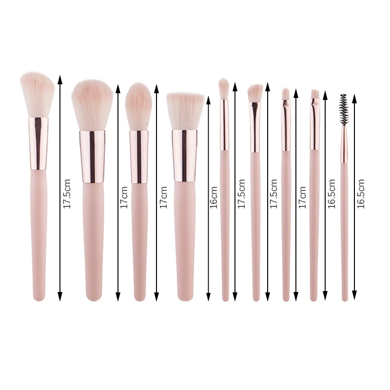 Makeup Brushes 9pcs Professional Makeup Brush Set Many Different Model As Essential Cosmetics Tool