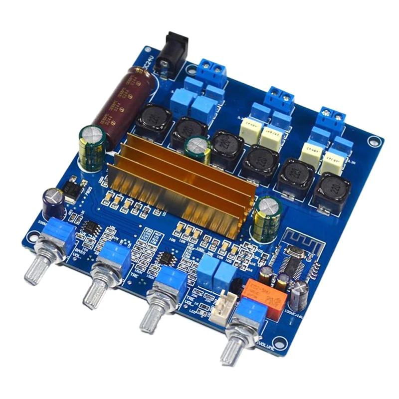 TPA3116 Bluetooth 4,2 аудио цифровой усилитель плата 2,1 сабвуфер усилитель 50+ 50 Вт+ 100 Вт бас HIFI тональная плата
