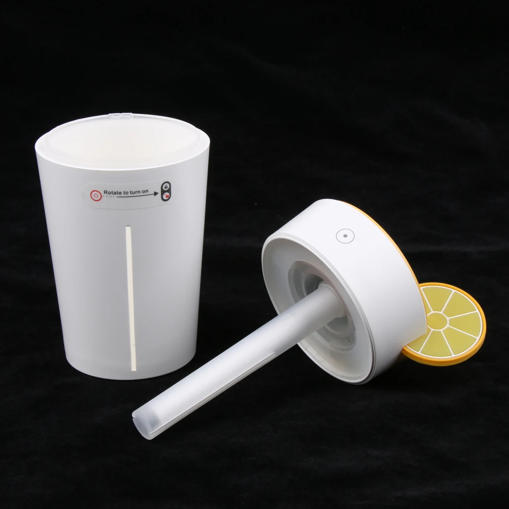 Lemon Cup Shape Mini Portable USB Cool Mist Air Humidifier Diffuser Suit for Home Car Office Room Single Room