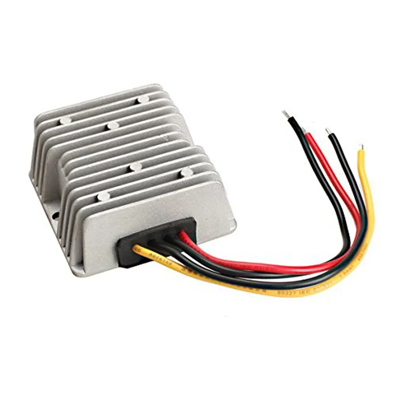 NEW-120W гольф-кары Напряжение редукционный конвертер регулятор 48 Вольт 48 V-12 V 10A