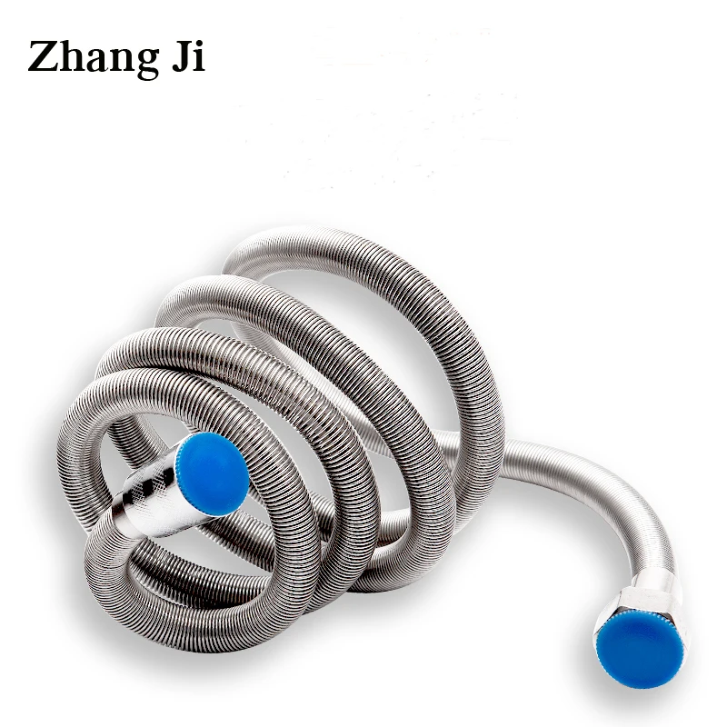 Zhangji Высокое качество нержавеющей стали зашифрованные Flexibl ShowerHead шланг 1 4 метра