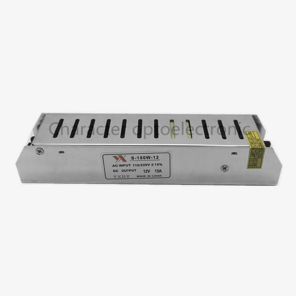 Осветительные трансформаторы светодиодный драйвер AC85-265V DC12V 15A 180W адаптер питания 15A для светодиодной ленты Выключатель света драйвер питания