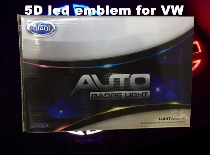 Для всех автомобилей 5D светодиодный автомобильный логотип эмблема 12 В авто