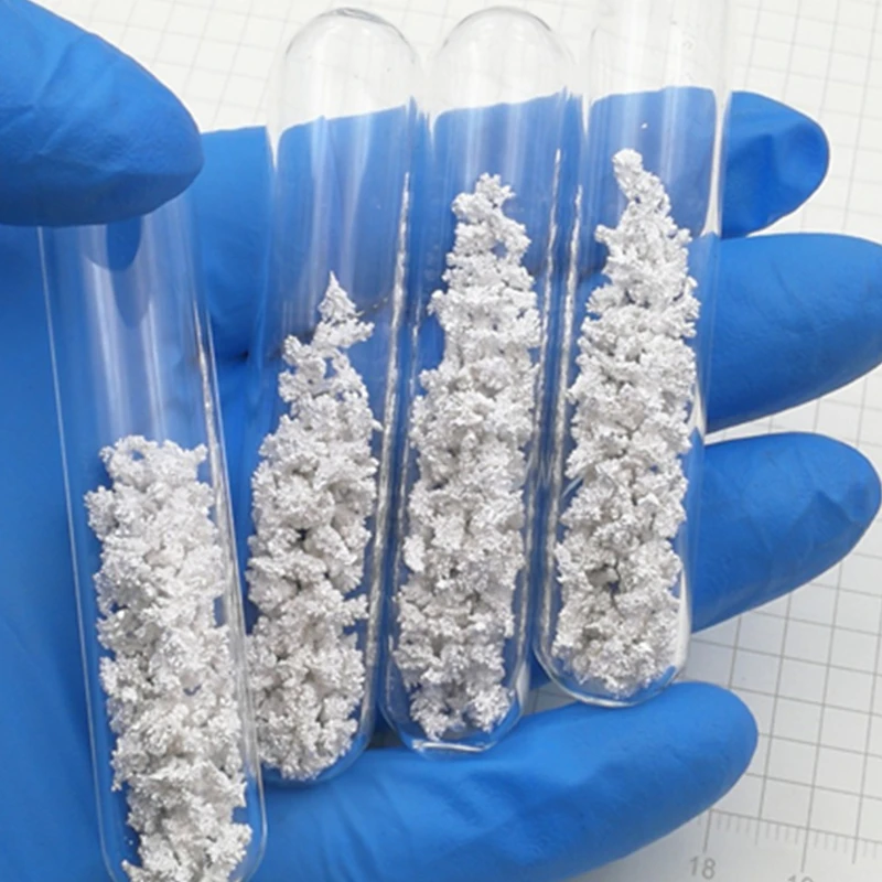 Free shipping 99.99% purity silver metal element ingot ultra size 5-12mm electrolytic silver Ag crystal material granule (5)